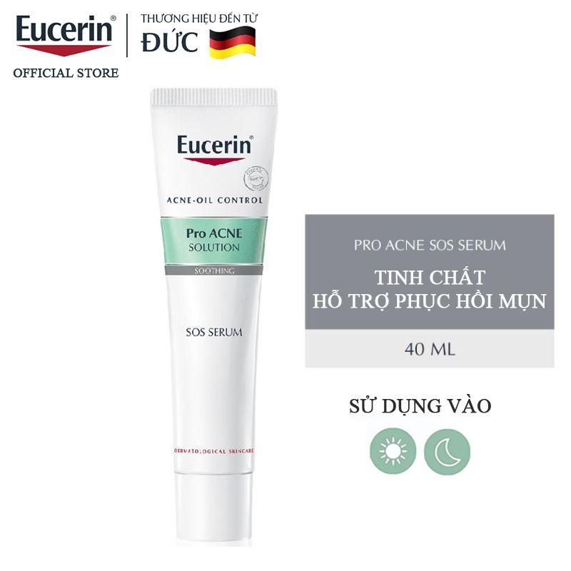 Serum Tinh Chất Dưỡng Cho Da Mụn Eucerin Pro Acne SOS Serum 40ml