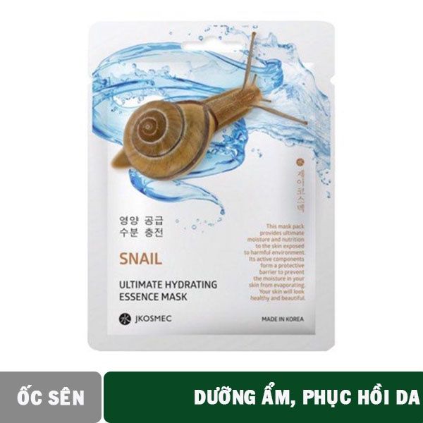 [9 mùi] Mặt Nạ Tinh Chất Cấp Ẩm Chuyên Sâu Jkosmec Ultimate Hydrating Essence Mask