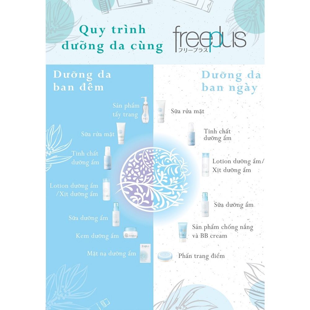 Kem Tẩy Trang Dưỡng Ẩm Dịu Nhẹ Freeplus Mild Cream Cleanser 125g