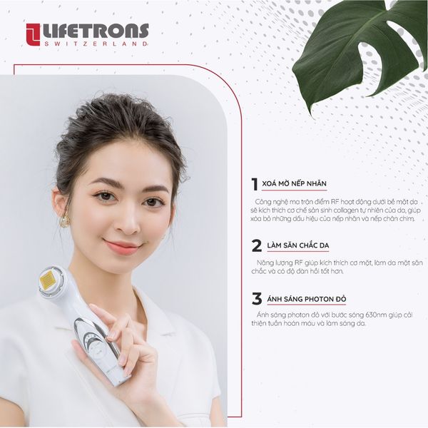 Máy Nâng Cơ Lifetrons Hỗ Trợ Tái Tạo Da Chuyên Sâu RF-700