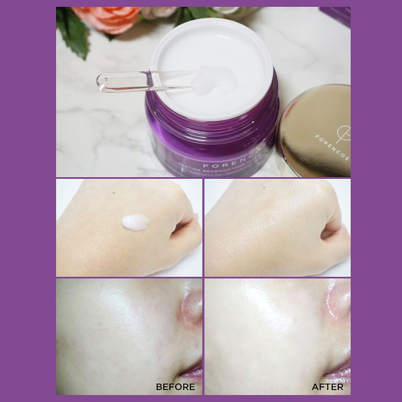 Kem Dưỡng Hỗ Trợ Trắng Da Ban Đêm Forencos Peptide Redensifying Intensive Cream