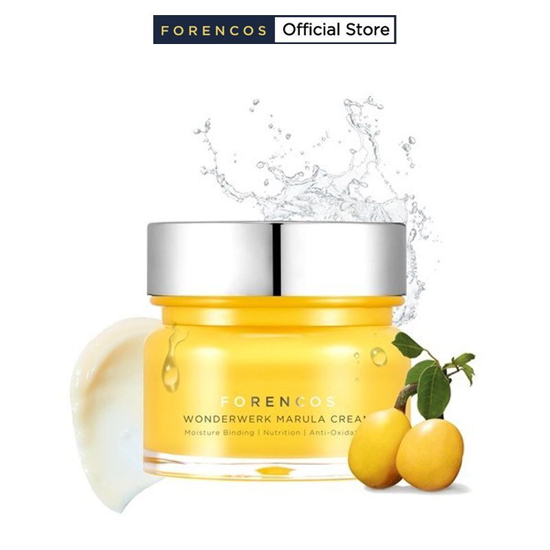 Kem Dưỡng Ẩm Hỗ Trợ Dưỡng Sáng Da Ban Đêm Forencos Wonderwerk Marula Cream