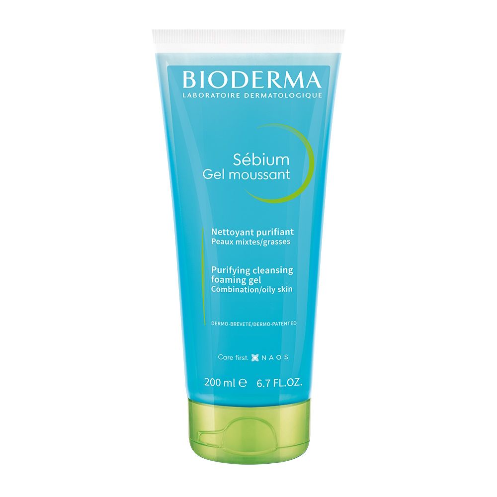 Gel Rửa Mặt Ngăn Ngừa Mụn Cho Da Dầu Bioderma Sebium Gel Moussant