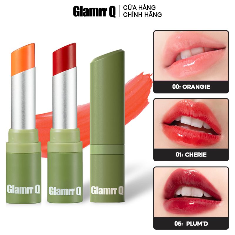 Son Dưỡng Có Màu Thuần Chay Glamrr Q Vegan Super Lip Balm 4.5g