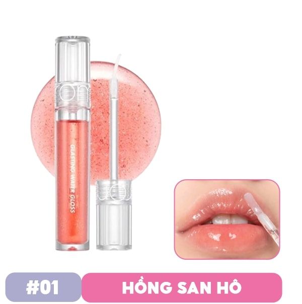 Son Tint Bóng Hàn Quốc Lâu Trôi, Căng Mọng Đôi Môi Romand Glasting Water Gloss 4.3g