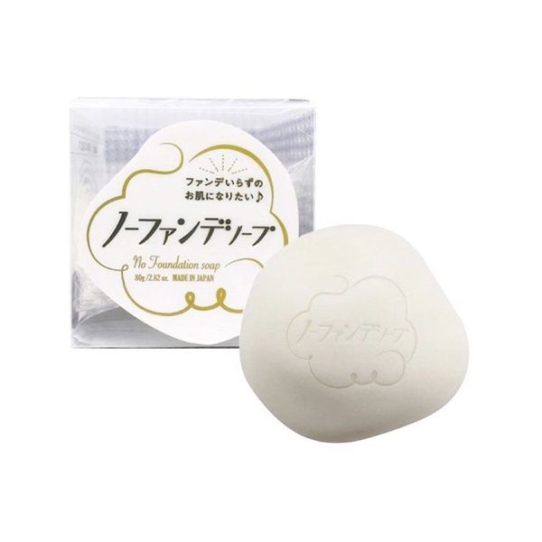 Xà Phòng Rửa Mặt Pelican Sáng Mịn Da No Foundation Soap 80g
