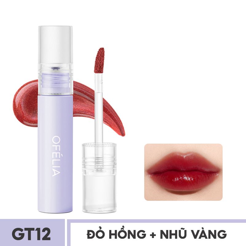 Son Tint Bóng, Lâu Trôi Cho Đôi Môi Căng Mọng Ofélia Lolli Glow Tint 3.9g