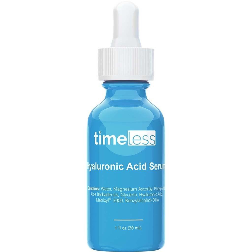 Serum Timeless Tinh Chất Cấp Ẩm, Dưỡng Trắng Da Timeless Hyaluronic Acid + Vitamin C Serum 30ml