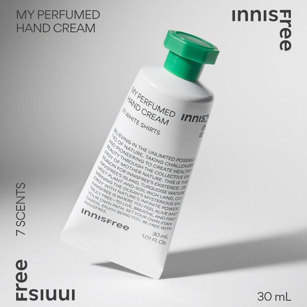 Kem Dưỡng Da Tay Hương Nước Hoa Innisfree My Perfume Hand Cream 30ml