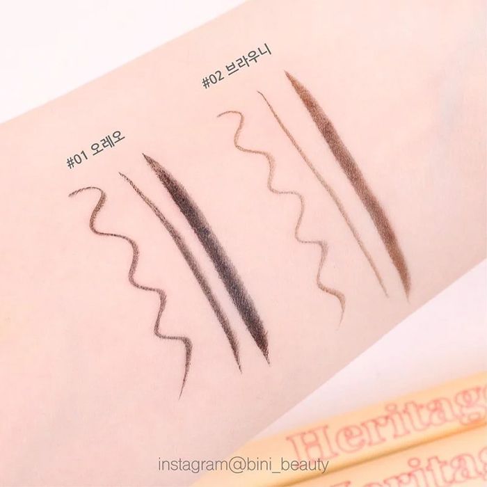 Bút Kẻ Mắt Nước Chống Trôi Hiệu Quả Cho Đôi Mắt Sắc Nét Merzy The Heritage Pen Eyeliner - Màu HP2 0.5g