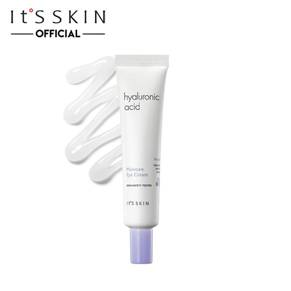 Kem Dưỡng Mắt Cấp Ẩm, Hỗ Trợ Dưỡng Sáng Vùng Da Mắt It's Skin Hyaluronic Acid Moisture Eye Cream 25ml