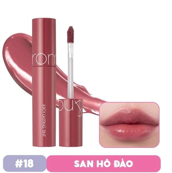 [MÀU 1-33] Son Tint Lì Romand Juicy Lasting Tint 5.5g