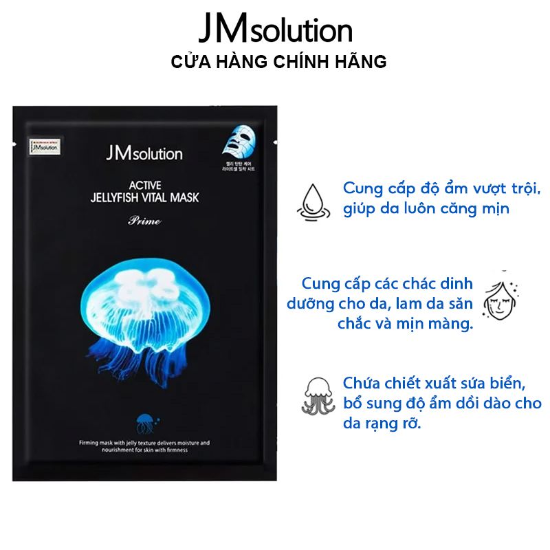 Mặt Nạ Miếng Chăm Sóc Da Toàn Diện JMsolution Active Jellyfish Vital Mask 30ml