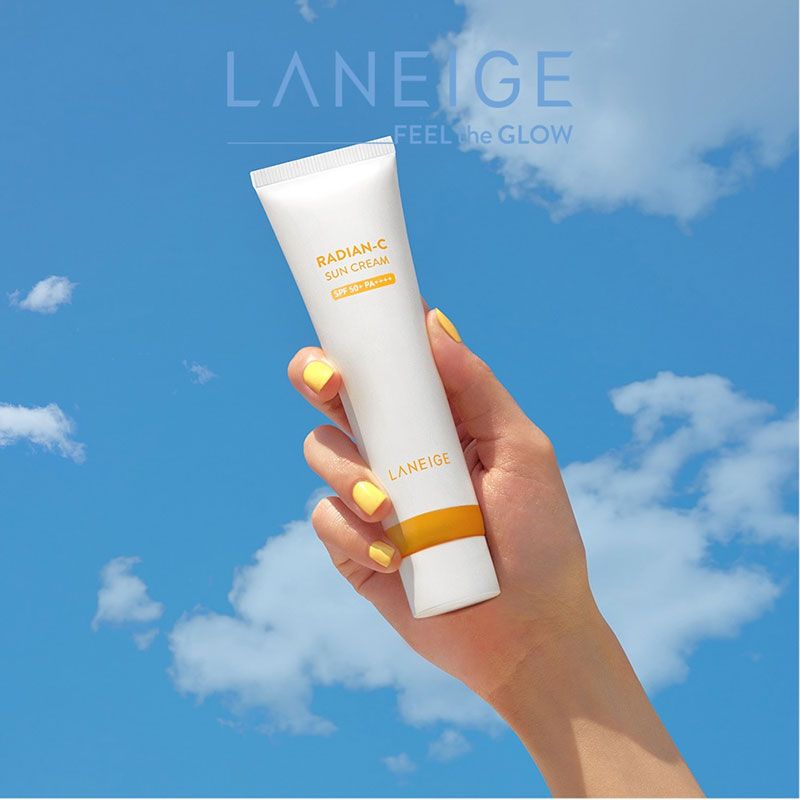 Kem Chống Nắng Dưỡng Sáng, Bảo Vệ Da, Mờ Thâm Nám Laneige Radian-C Sun Cream SPF50+ PA++++