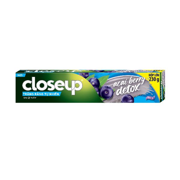 Kem Đánh Trắng Răng Tự Nhiên Closeup Toothpaste 230g