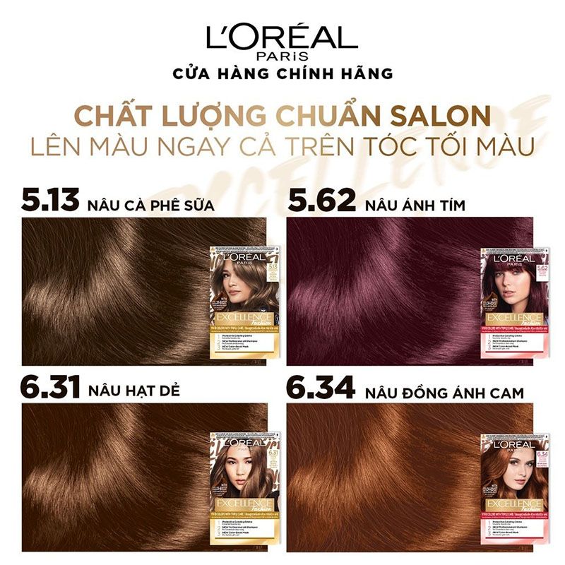 Thuốc Nhuộm Tóc L'Oreal Excellence Fashion