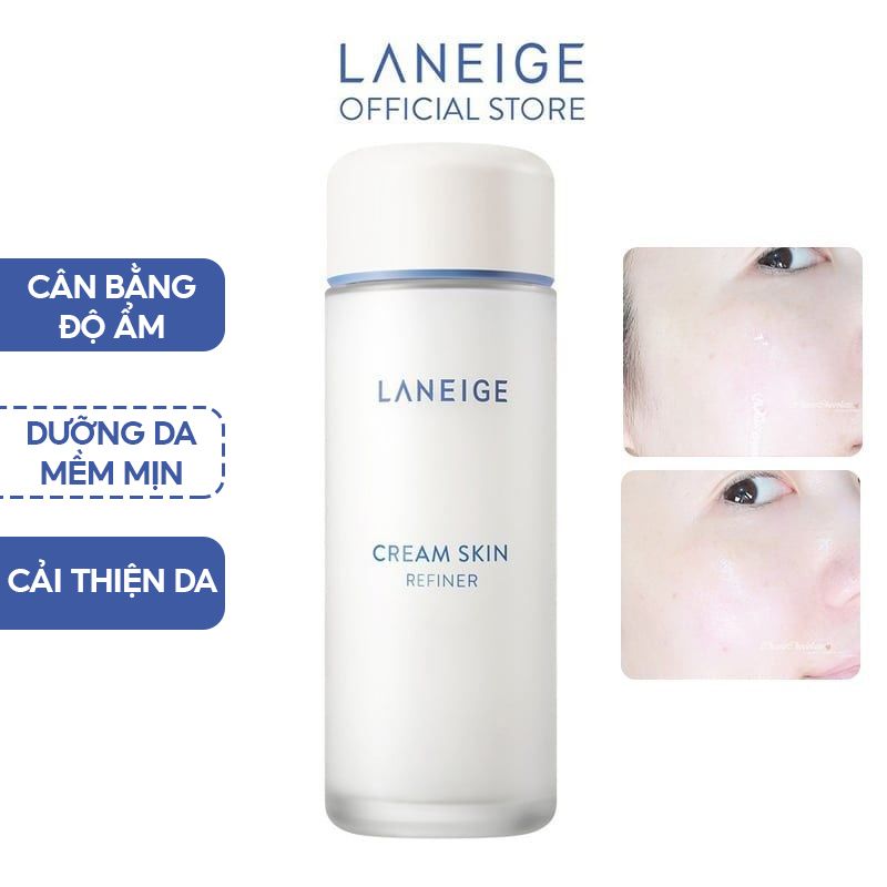 Nước Hoa Hồng Cân Bằng Da Laneige Cream Skin Refiner 150ml