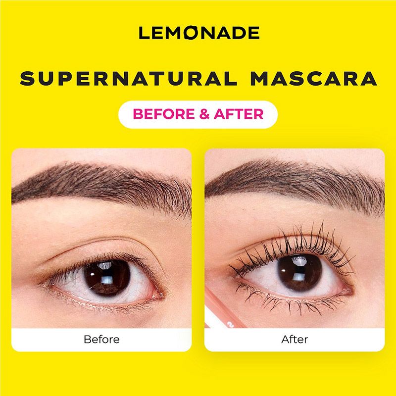 Mascara Làm Mi Cong Dày, Lâu Trôi Lemonade Supernatural Mascara Black 7.5g