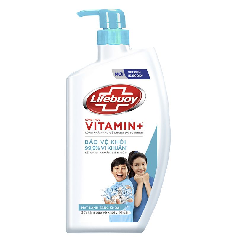 Sữa Tắm Bảo Vệ Da Vi Khuẩn Lifebuoy Chăm Sóc Da