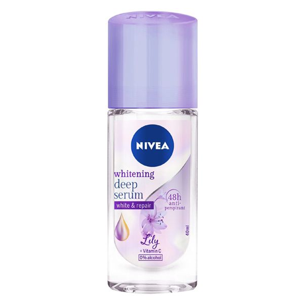 Lăn Ngăn Mùi Hỗ Trợ Dưỡng Trắng Nivea Brightening Deep Serum Roll On 40ml