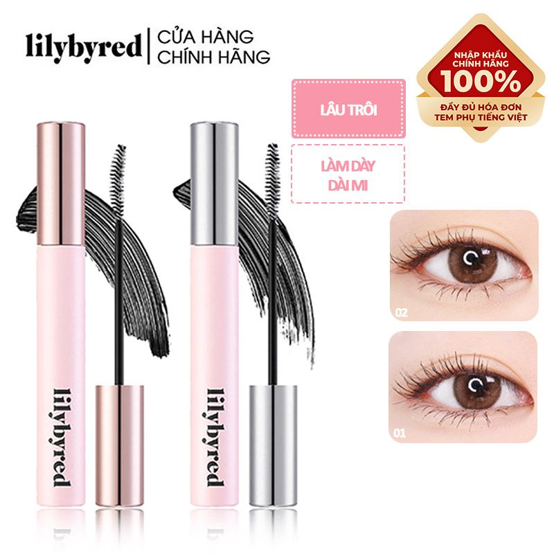 Mascara Siêu Mảnh, Làm Dài Và Dày Mi Lilybyred am9 to pm9 Infinite Mascara