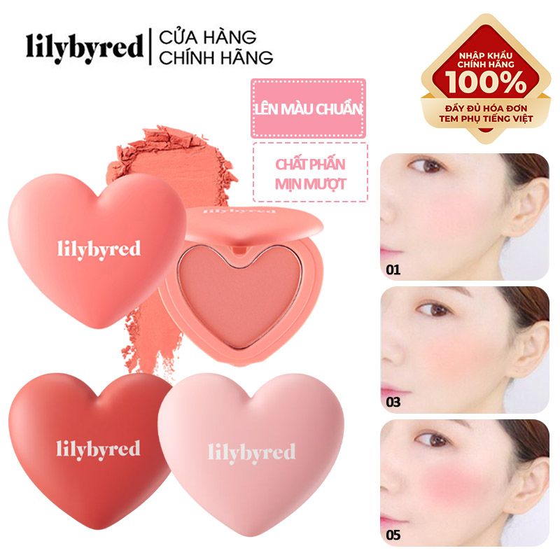 Phấn Má Hồng Xinh Xắn Lilybyred Luv Beam Cheek (AD) 4.7g