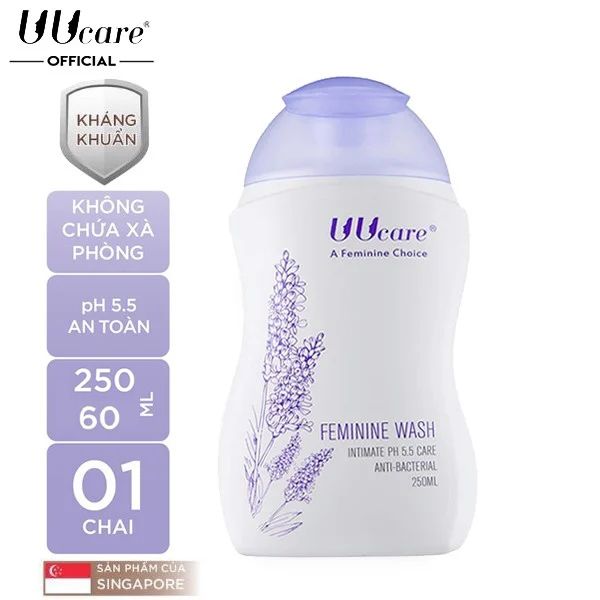 Dung Dịch Vệ Sinh Phụ Nữ Dạng Gel Tinh Chất Hoa Oải Hương UUcare Feminine Wash (Che tên sản phẩm khi giao hàng)