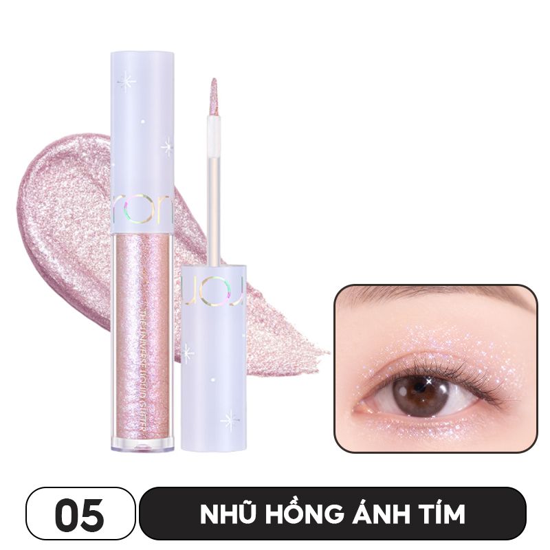 [NEW][LIQUID GLITTER] Gel Nhũ Mắt Lấp Lánh, Bền Màu, Lâu Trôi Romand The Universe Liquid Glitter 2g