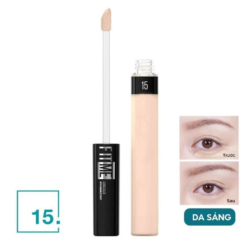 Kem Che Khuyết Điểm Mịn Lì Maybelline Fit Me Concealer With Chamomile Extract 6.8ml