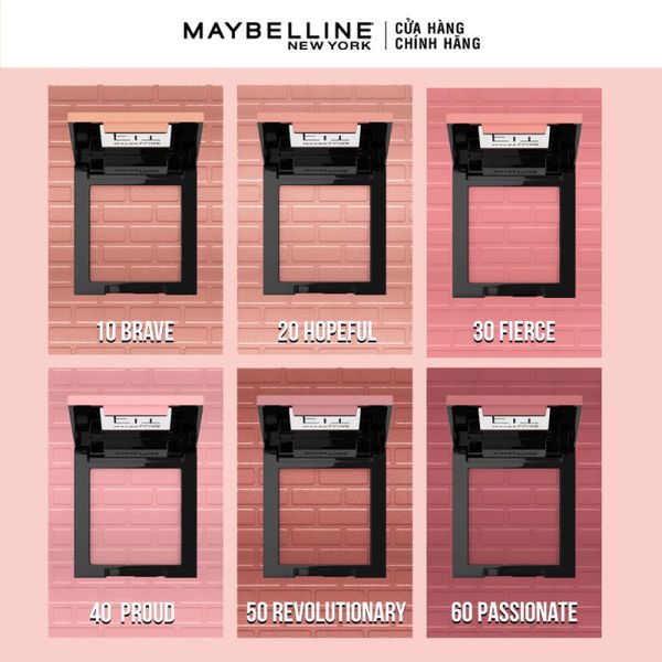 Má Hồng Maybelline Dạng Nén, Mịn Lì Chuẩn Màu Fit Me Mono Blush 4.5g