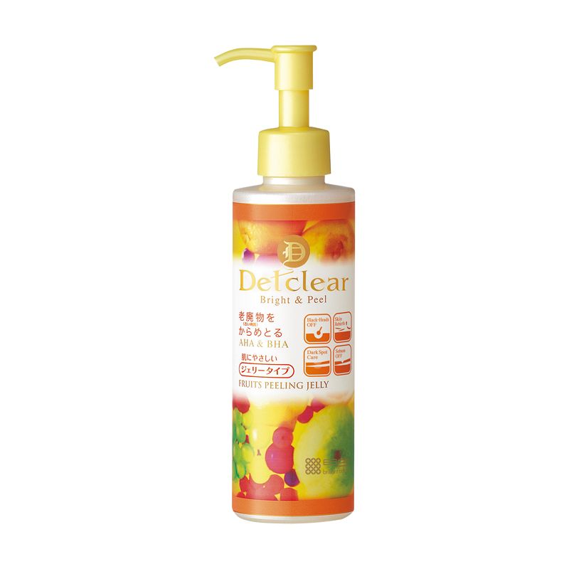 Tẩy Tế Bào Chết Dạng Gel Meishoku Det Clear Bright & Peel Fruits Peeling Jelly 180ml - TRÁI CÂY