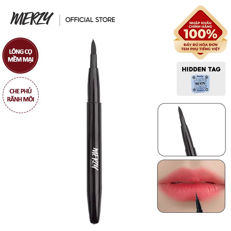 Cọ Viền Môi Merzy Lip Brush