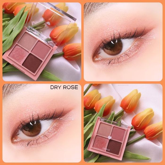 Bảng Phấn Mắt 4 Ô Màu Siêu Xinh Romand Better Than Eyes 6.5g