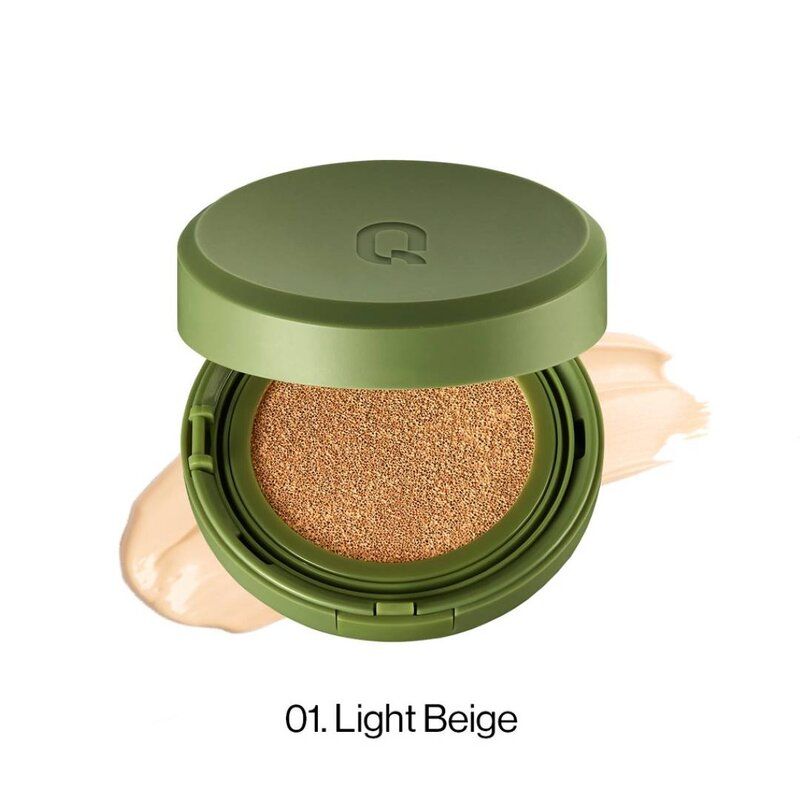 Phấn Nước Kiềm Dầu, Che Phủ Cao GLAMRR Q Vegan Super Cover Cushion SPF50+/PA+++