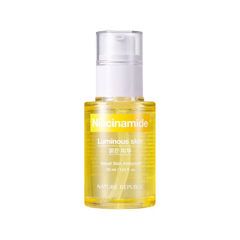 Serum Nature Republic Tinh Chất Dưỡng Sáng, Làm Đều Màu Da, Mờ Thâm Nám Nature Republic Good Skin Niacinamide Ampoule 30ml