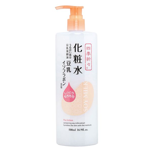 Nước Hoa Hồng Dưỡng Da Tinh Chất Đậu Nành Shikioriori Soy Milk Lotion 500ml (date 9/2024)