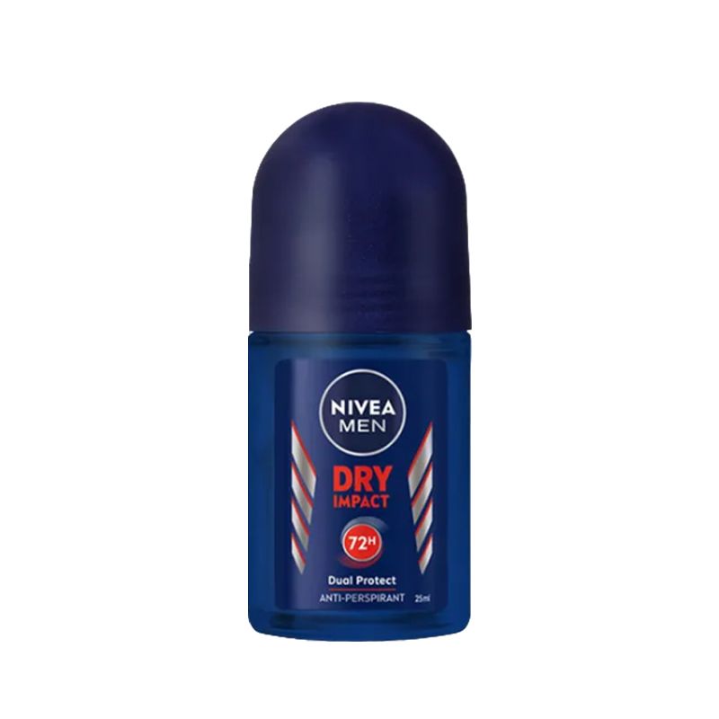 Lăn Khử Mùi Cho Nam Khô Thoáng Nivea Men Dry Impact Anti-Perspirant Roll On (Che tên sản phẩm khi giao hàng)
