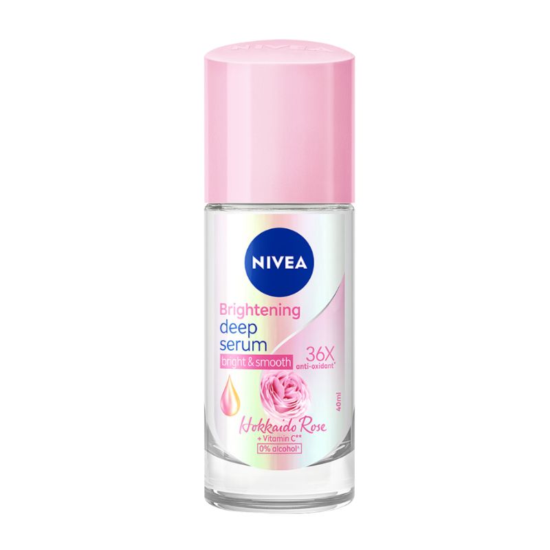 Lăn Ngăn Mùi Hỗ Trợ Dưỡng Trắng Nivea Brightening Deep Serum Roll On 40ml