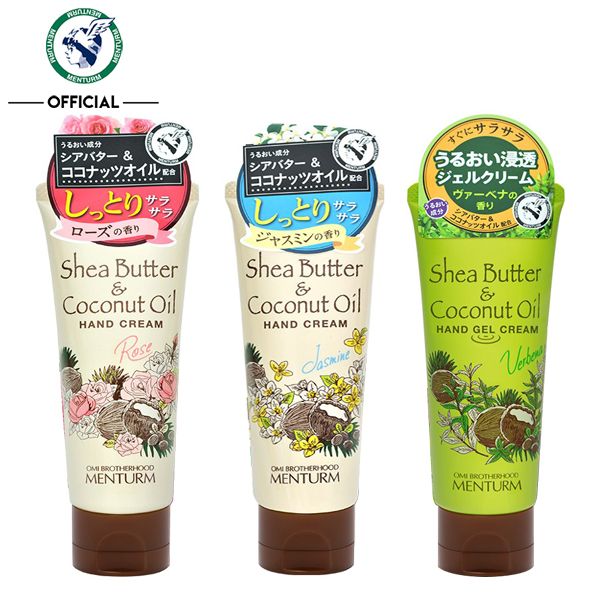 [75g] Kem Dưỡng Da Tay Chiết Xuất Tinh Dầu Dừa Và Bơ Hạt Mỡ OMI Shea Butter Coconut Oil Hand Cream #Rose