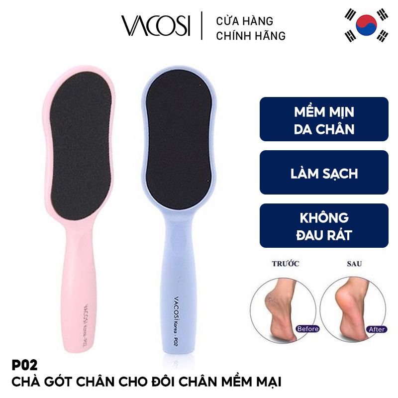 Dụng Cụ Chà Gót Chân Cho Đôi Chân Mềm Mại Vacosi P02