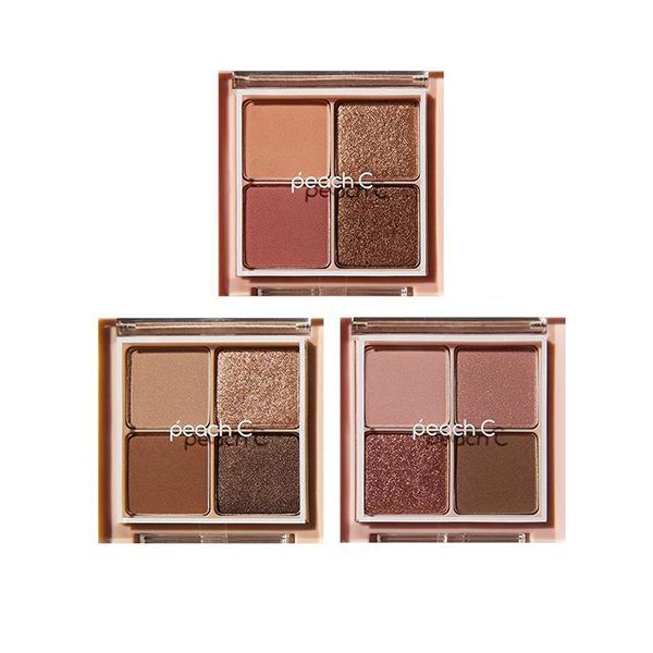 Bảng Phấn Mắt 4 Màu Peach C Eye Shadow Palette