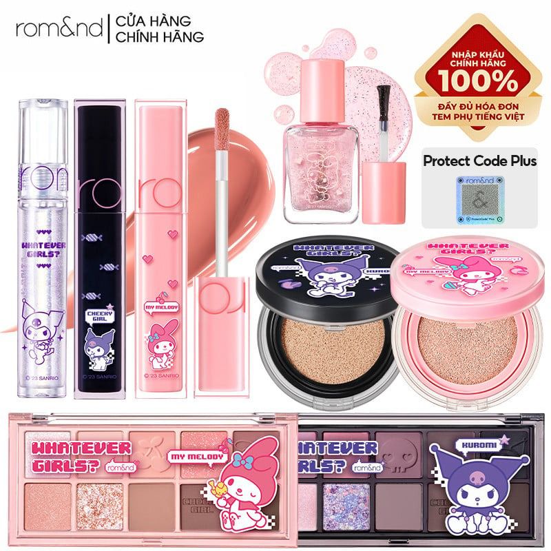 Bộ Sưu Tập Phiên Bản Giới Hạn Romand x Sanrio My Melody Kuromi