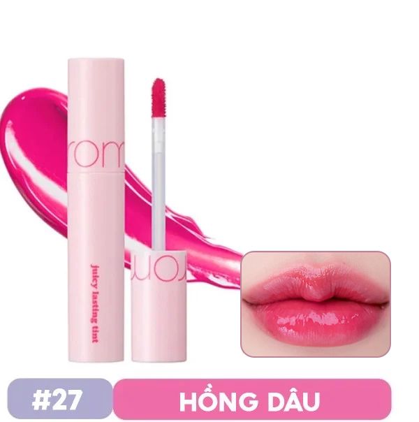 [MÀU 1-33] Son Tint Lì Romand Juicy Lasting Tint 5.5g