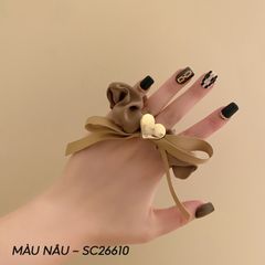 TRÁI TIM - SC26610 - MÀU NÂU