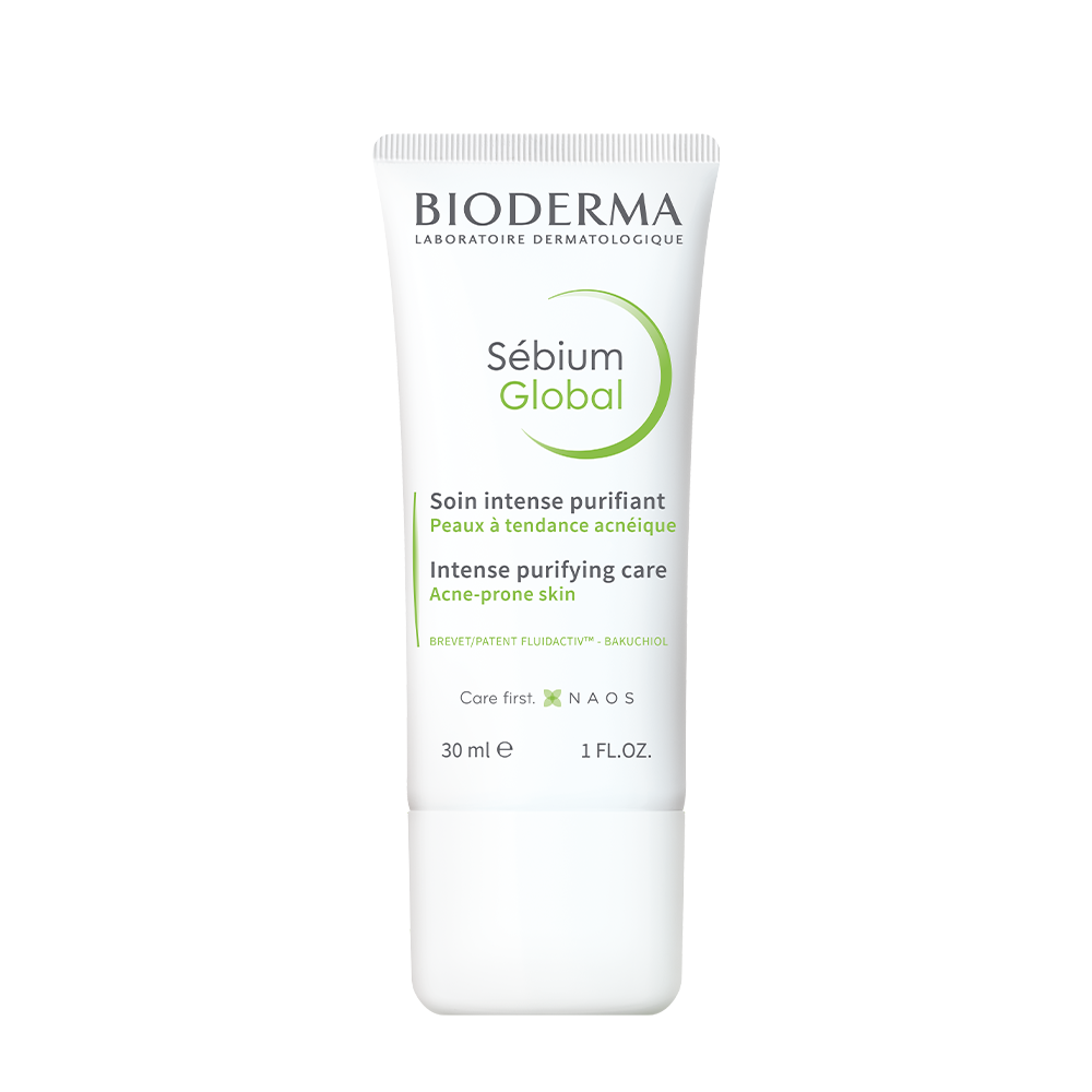 Kem Dưỡng Giảm Mụn, Hỗ Trợ Giảm Mụn Bioderma Sebium Global 30ml (date 3/2025)