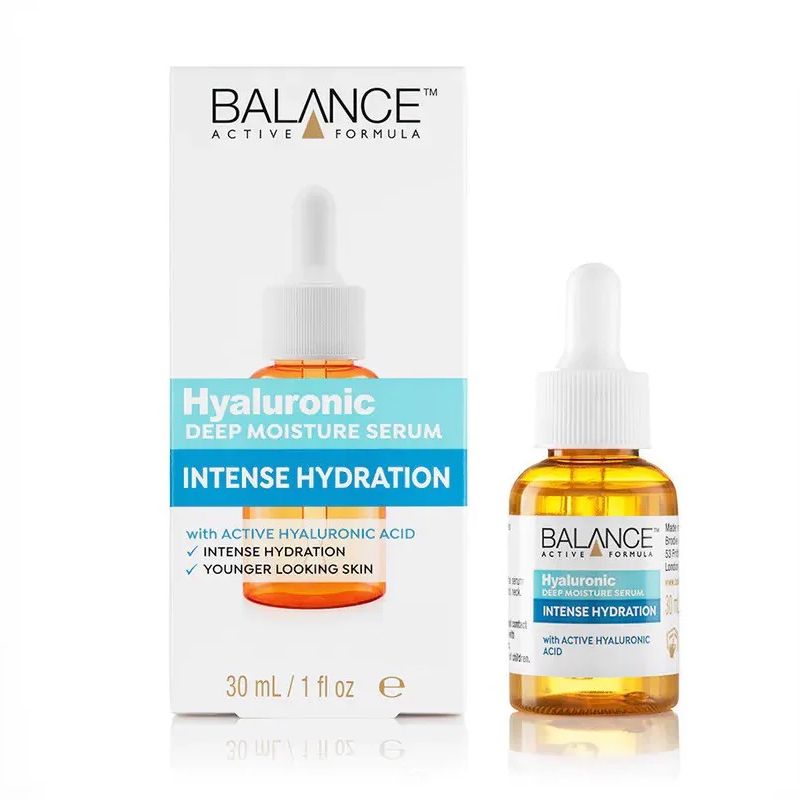 Serum Balance Active Formula Tinh Chất Cấp Nước Dưỡng Ẩm Balance Active Formula Hyaluronic Deep Moisture Serum 30ml