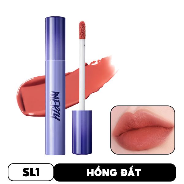 [SL1 - SL12] Son Kem Siêu Lì, Siêu Mịn Môi Merzy Soft Touch Lip Tint 3g