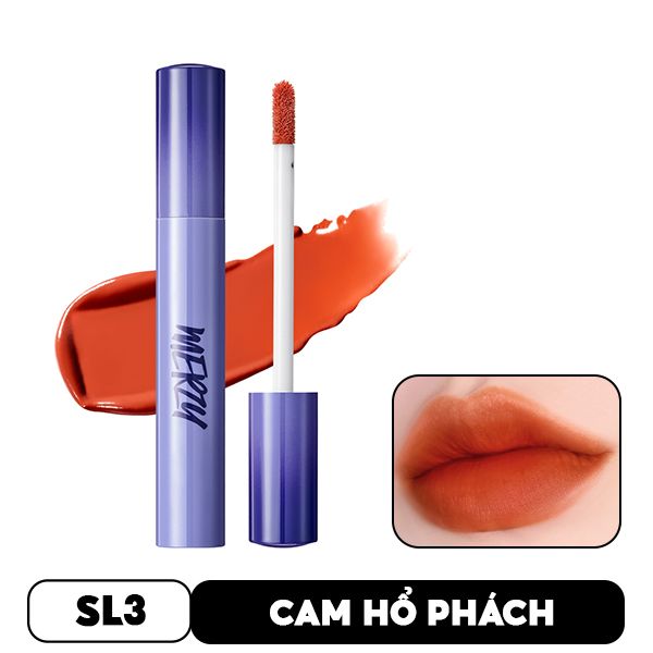 [SL1 - SL12] Son Kem Siêu Lì, Siêu Mịn Môi Merzy Soft Touch Lip Tint 3g