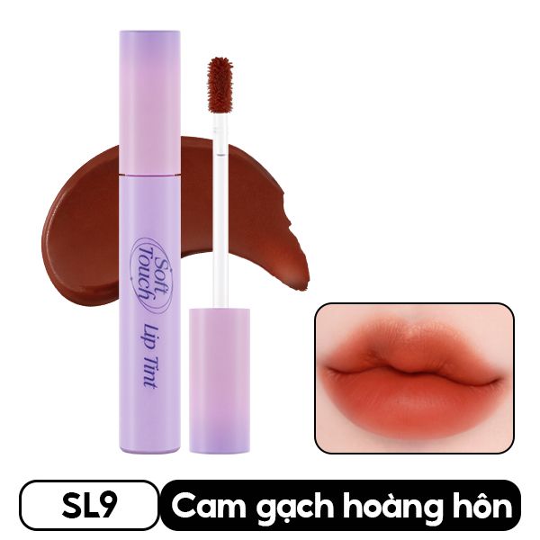 [SL1 - SL12] Son Kem Siêu Lì, Siêu Mịn Môi Merzy Soft Touch Lip Tint 3g