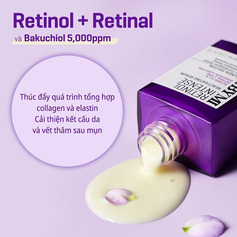 Serum Some By Mi Tinh Chất Retinol Cải Thiện Nếp Nhăn, Dưỡng Da Căng Mịn Some By Mi Retinol Intense Reactivating Serum 30ml